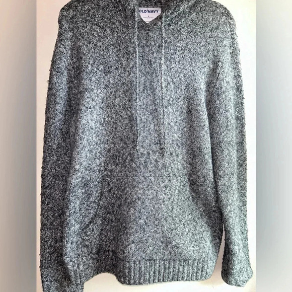Men’s Old Navy size small hooded sweatshirt. Super warm + cozy. Grey. Like new! - Picture 3 of 7